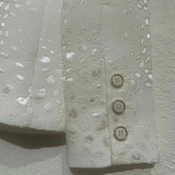 Vintage GUESS Leopard Boyfriend Blazer size S - Picture 6 of 7